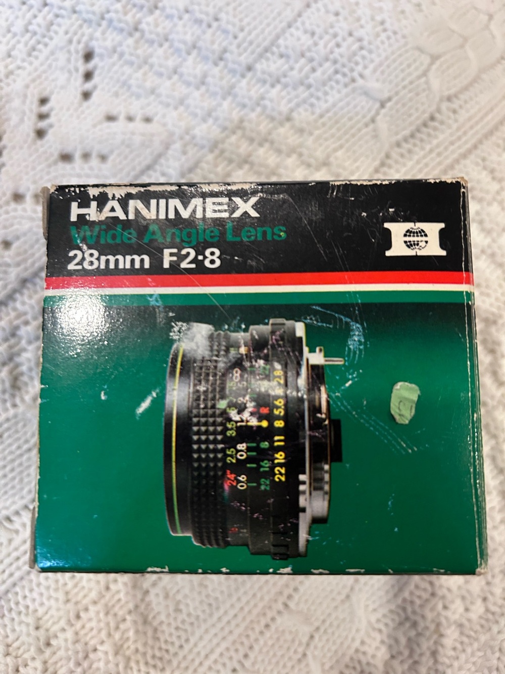 28mm F2.8 Wide Angle Lens - Black Hanimex